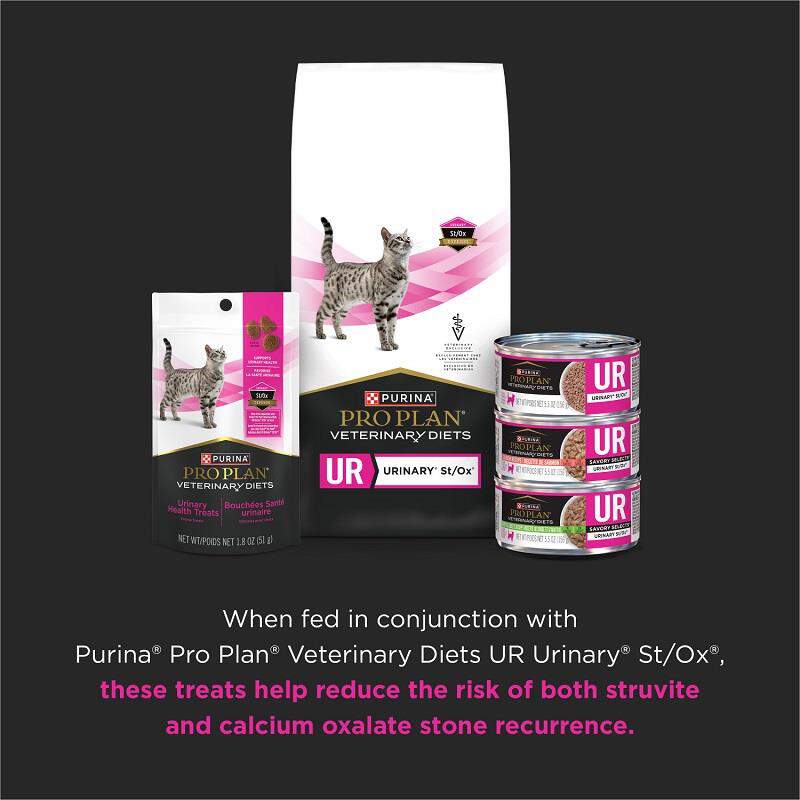 Purina Pro Plan Veterinary Diets Urinary Health Treats for Cats, 1.8 oz