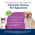 NaturVet Advanced Joint Care Hip & Joint Supplement for Dogs and Cats, 70 Soft Chews