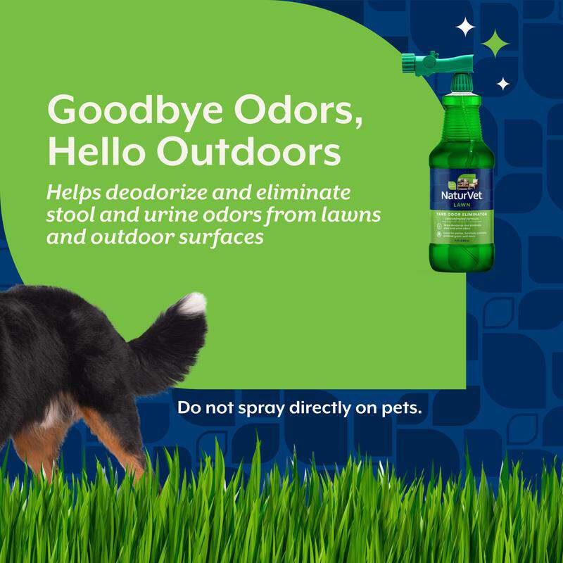 NaturVet Yard Odor Eliminator, 32 oz Spray