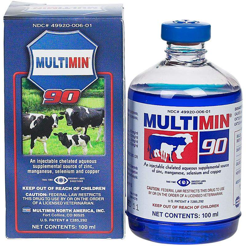 Multimin 90 Injectable for Cattle