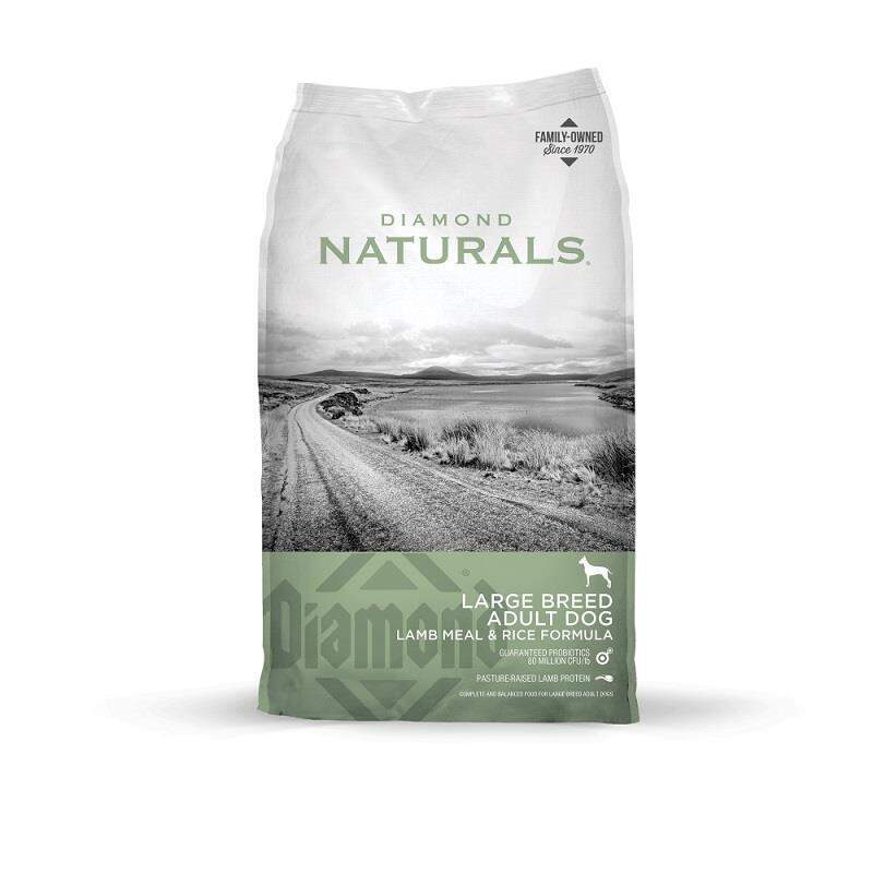 Diamond Naturals Large Breed Lamb & Rice Formula Adult Dry Dog Food,  40-lb