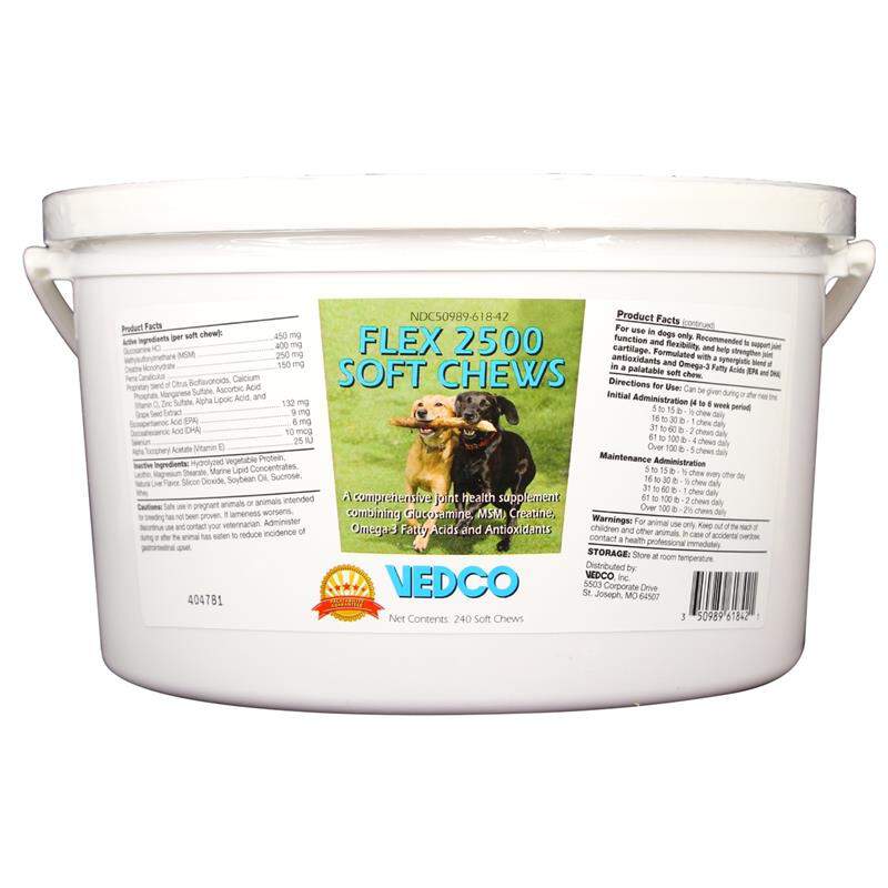 Flex 2500 Soft Chews 240 Ct.
