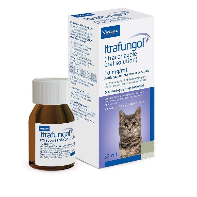 Itrafungol (Itraconazole) Oral Solution for Cats 10 mg/ml, 52 ml
