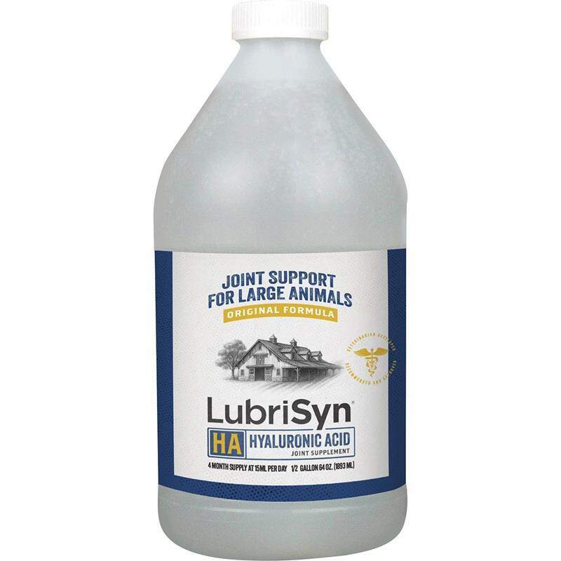 LubriSyn HA Pet & Equine Joint Formula Supplement, 64 oz