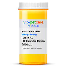 Potassium Citrate 5mEq 540 mg (Urocit-K), 100 Extended-Release Tablets