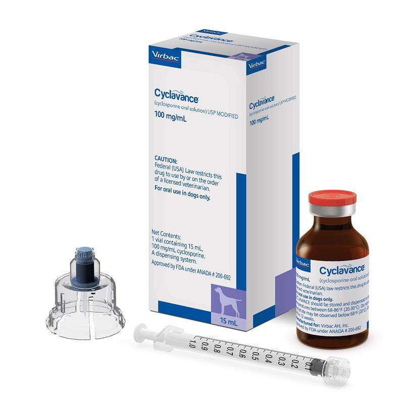 Cyclavance (Cyclosporine Oral Solution) 100 mg/ml for Dogs