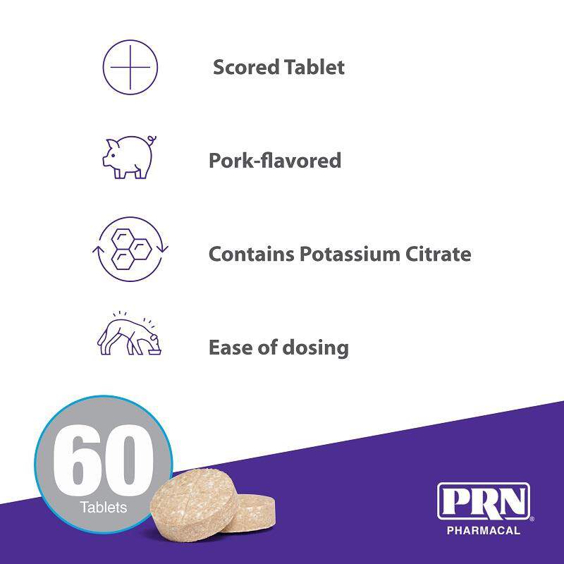 CitraVet (Potassium Citrate), 60 chewable tablets