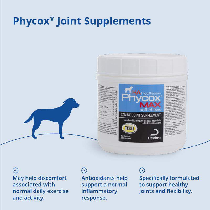 Phycox Max HA for Dogs, 90 Soft Chews