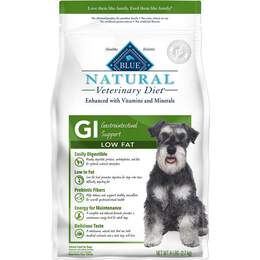 Blue Buffalo Natural Veterinary Diet GI Low Fat Gastrointestinal Support Dry Dog Food