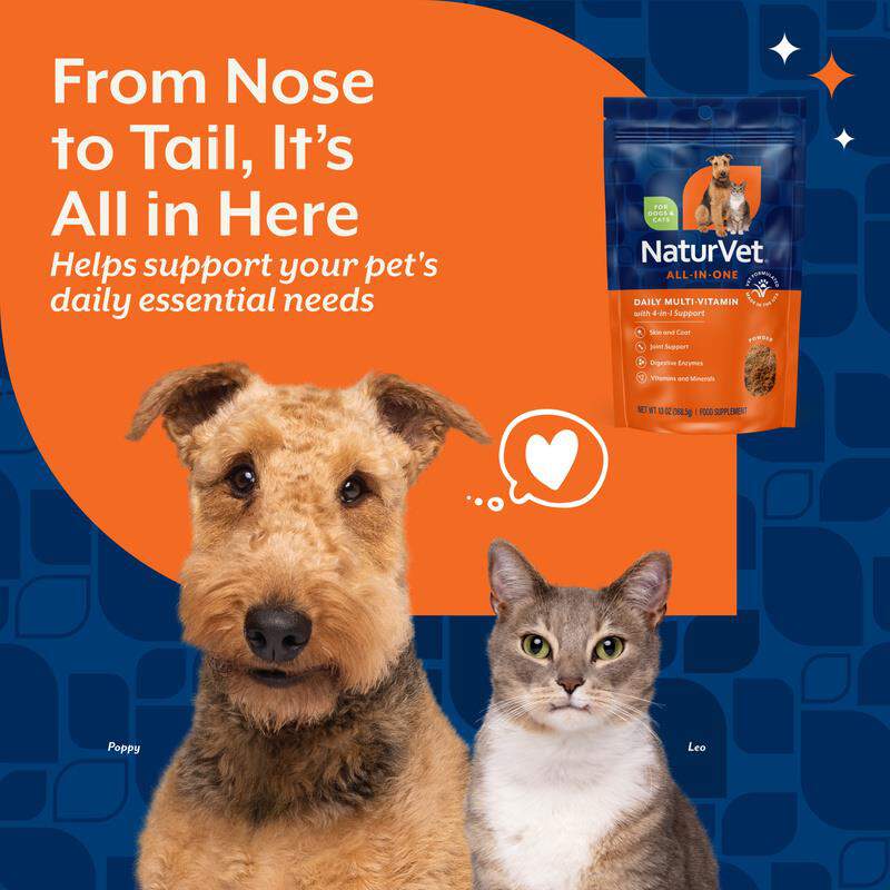 NaturVet All-In-One Supplement Powder, 13 oz