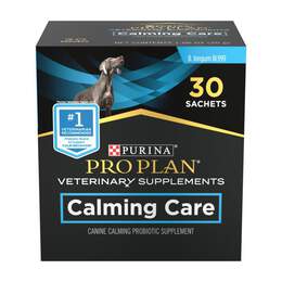 Purina Pro Plan Veterinary Supplements Calming Care Powder Supplement for Dogs, 30 sachets box