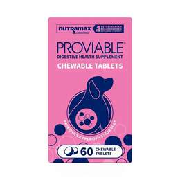 Proviable-DC Digestive Health Supplement for Dogs, 60 Chewable Tablets
