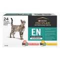 Purina Pro Plan Veterinary Diets EN Gastroenteric Savory Selects with Salmon and Chicken Variety Pack Wet Cat Food, 24 x 5.5 oz cans
